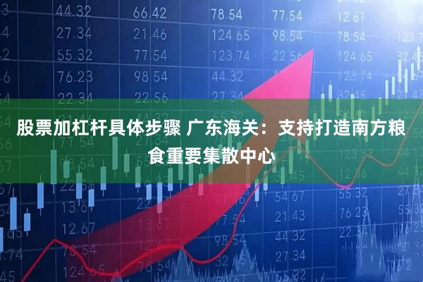 股票加杠杆具体步骤 广东海关：支持打造南方粮食重要集散中心